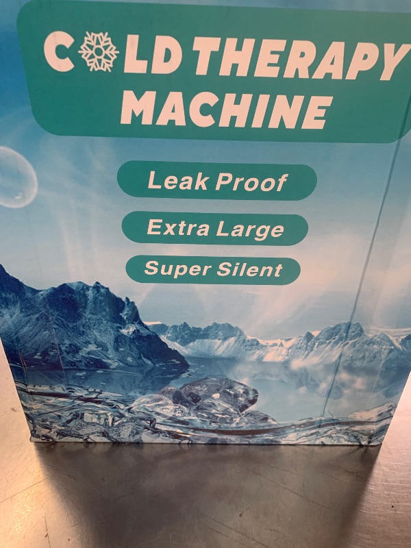 Photo 1 of Upgraded Ice Machine for Knee After Surgery,3.0 Portable Cold Therapy Machine for Knee Replacement,Ice Compression Knees Machine for Hip,Cold Therapy Machine with 6 Timer,Electric Ice Pack for Knees