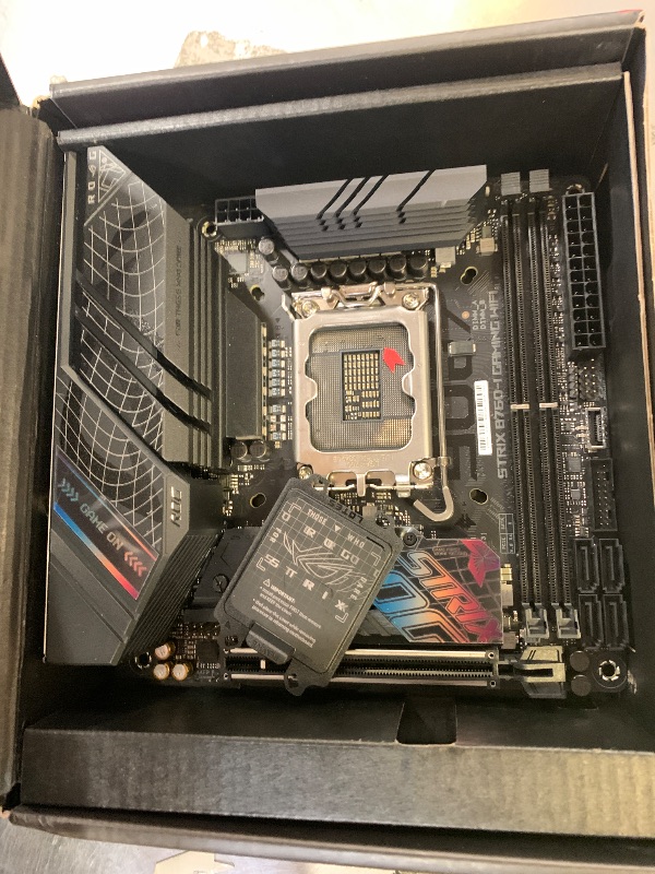 Photo 1 of ASUS ROG Strix B760-I Gaming WiFi Motherboard