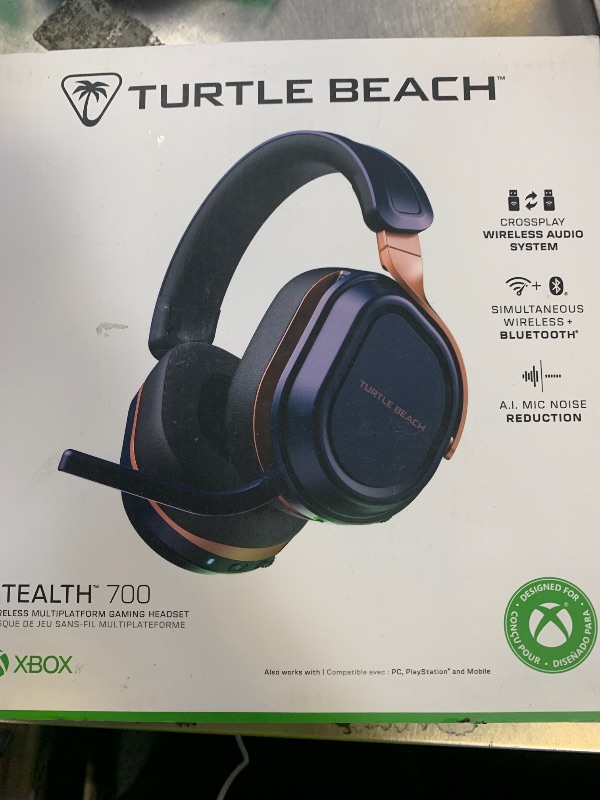 Photo 1 of Turtle Beach Stealth 700 Wireless Gaming Headset for Xbox, PS5, PC, Mobile