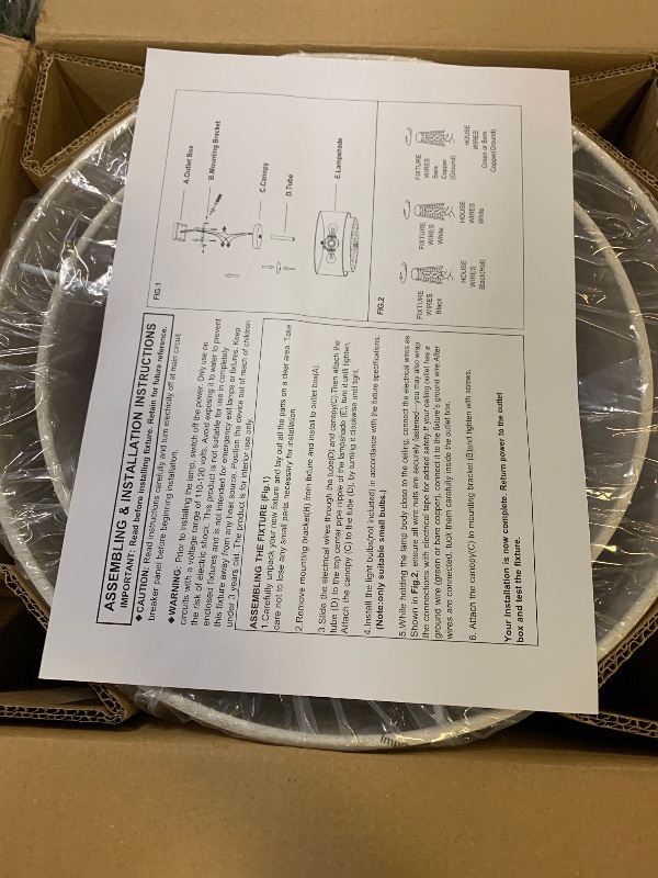 Photo 1 of SYDACG Ceiling Fan with Lights Flush Mount, 20" Low Profile Boho Ceiling Fan with Light Remote Control, Bladeless Rattan 6 Speeds for Bedroom, Living Room, Nursery