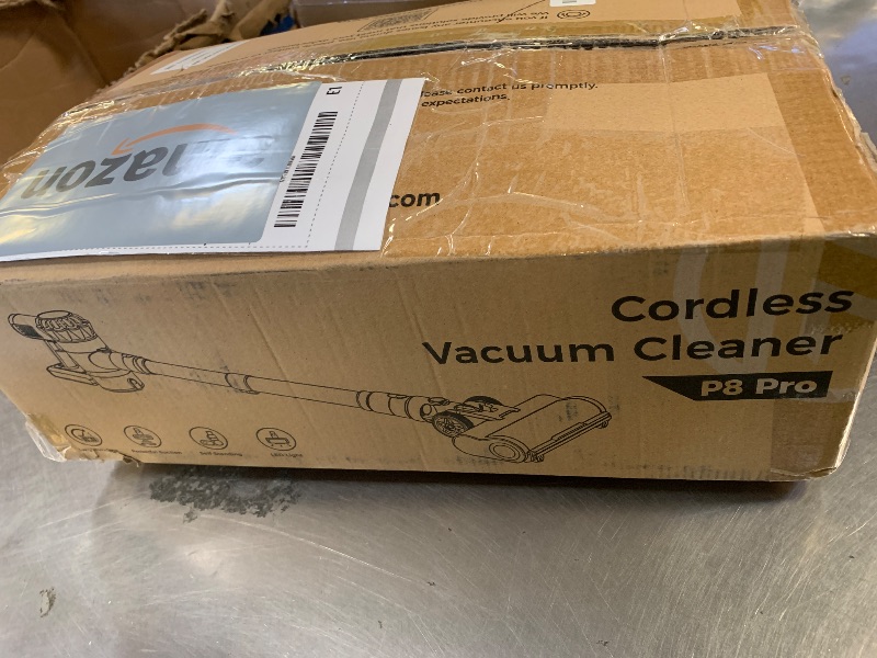 Photo 1 of HFFLH Cordless Stick Vacuum Cleaner - 600W, 50Kpa, 65-Min Runtime, Blue