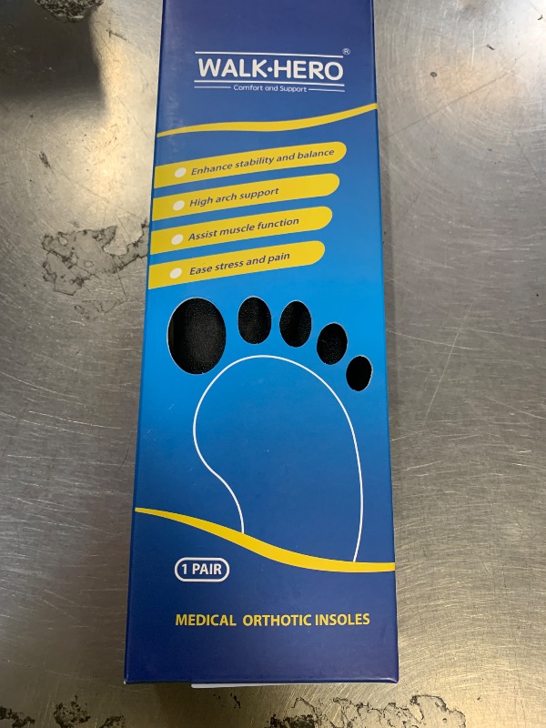 Photo 1 of WalkHero Arch Support Inserts for Women Men, Relieve Plantar Fasciitis