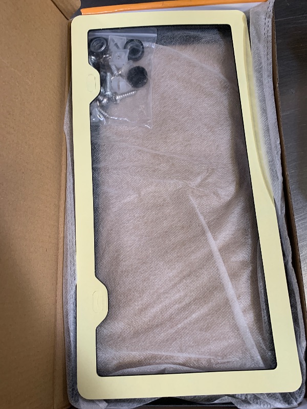 Photo 1 of DCRCFIBER Carbon Fiber License Plate Frame