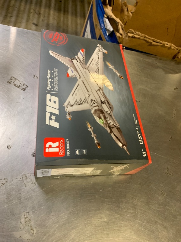 Photo 1 of Reobrix F-16 Fighter Jet Building Set 33027
