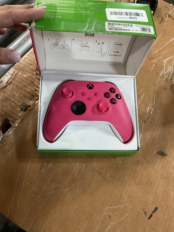 Photo 1 of ***MINOR DAMAGE SEE NOTES/ PICTURES***
Xbox Wireless Gaming Controller | Deep Pink | Console, PC, & Android | Textured Grip | Wireless, Bluetooth, USB-C Connectivity
