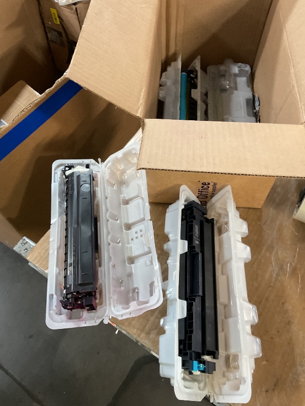 Photo 1 of ***STOCK PHOTO FOR REFERENCE ONLY***HP 206X High-Yield Toner Cartridge 4-Pack (Black, Cyan, Magenta, Yellow) | Compatible Color LaserJet Pro M255 & MFP M282/M283 Series Printers | W2110XQ1 Combo Pack