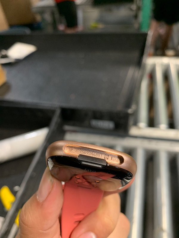 Photo 1 of ***LOCKED WILL NOT LINK TO DEVICE***Fitbit Versa 4 Fitness Smartwatch with Daily Readiness - 3-Month Google Health Premium Membership Included - GPS, 24/7 Heart Rate, 40+ Exercise Modes, Sleep Tracking - Pink Sand/Copper Rose
