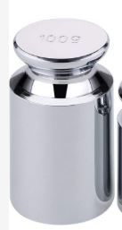 Photo 1 of 1 PC Calibration Weights, Scale Weight 100g, Carbon Steel Small Weight for Digital Scale, Gram Scale Balance, Jewelry Scale (Silver)