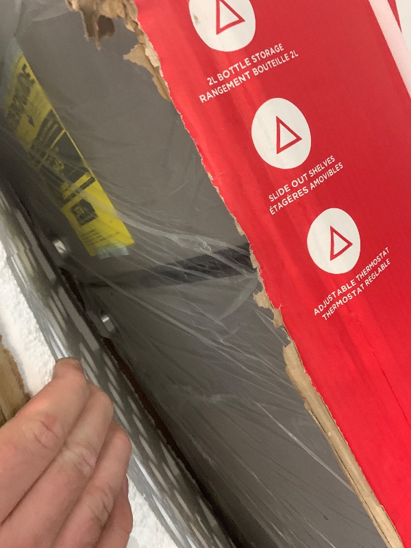 Photo 1 of ***FACTORY SEALED - OPENED FOR INSPECTION***Frigidaire, 2 Door Apartment Size Refrigerator/Freezer Combo, 7.5 cu ft, Platinum Series, Stainless, 23" D x 21.5" W x 55.5" H