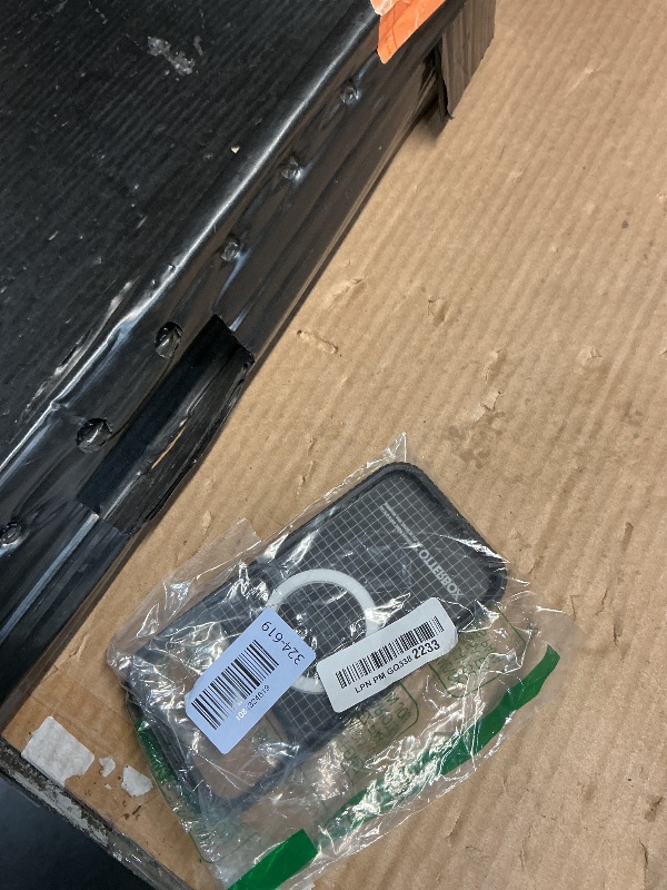Photo 1 of ***MISSING PARTS***OtterBox Sole Series Phone Case for iPhone 17 Pro Max - Midnight Circuit - Grippy iPhone Case, Protective Phone Case with Strap, Magsafe Black
