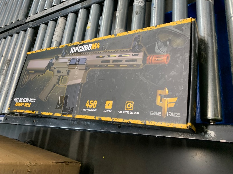 Photo 1 of ***MISSING PARTS***
Game Face GFM4NFB Ripcord M4 Electric Full/Semi-Auto Airsoft Rifle