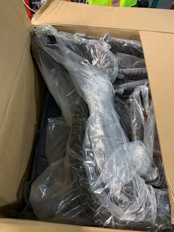 Photo 1 of **MISSING MULTIPLE BOXES, PARTS ONLY** 7 Pieces Swivel Chairs Sofa Table Ottomans