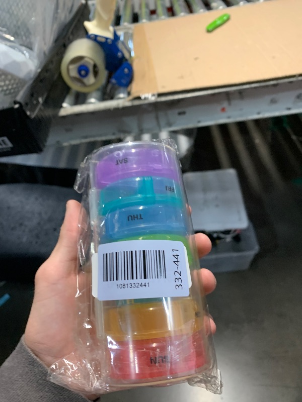 Photo 1 of ***MISSING TUESDAY CONTAINER***
Sukuos Large Weekly Pill Organizer 2 Times a Day, Daily Pill Box 7 Day Easy to Open with Double Protection, AM PM Pill Case for Medicine/Vitamin/Fish Oil/Supplements (Clear)