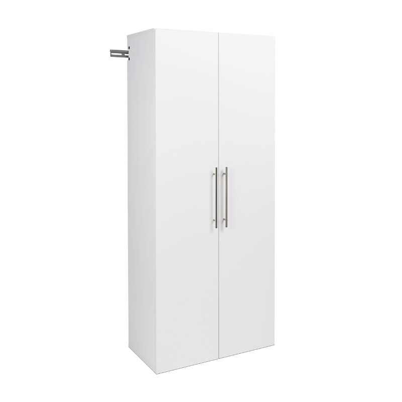 Photo 1 of **Many missing parts**
**maybe a partial set**
Prepac HangUps 30" Large Garage Cabinet, Bathroom Cabinet Wall Mount, Ideal for Garage, Kitchen and Laundry Organization 30" W x 72" H x 16" D, White