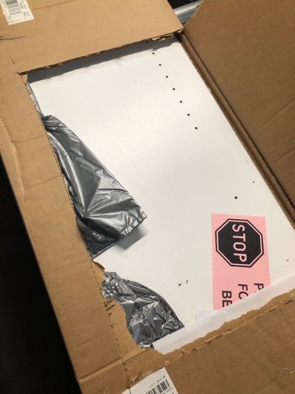Photo 1 of **Many missing parts**
**maybe a partial set**
Prepac HangUps 30" Large Garage Cabinet, Bathroom Cabinet Wall Mount, Ideal for Garage, Kitchen and Laundry Organization 30" W x 72" H x 16" D, White