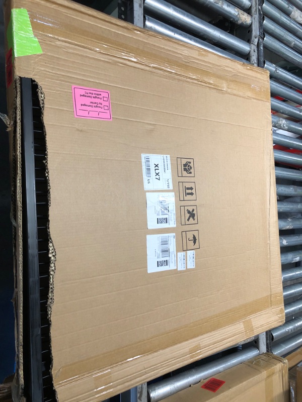 Photo 1 of ***FACTORY SEALED - OPENED FOR INSPECTION*** NectaCol 2 Packs 3'x 6' Two-Double Gridwall Panel Display Racks with Sturdy T-Base, Black Grid Wall Panels Display Stand, Display Rack Craft Show, Art Display Stand