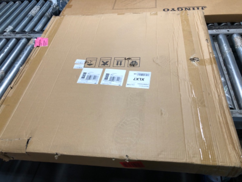 Photo 1 of ***FACTORY SEALED - OPENED FOR INSPECTION***  NectaCol 2 Packs 3'x 6' Two-Double Gridwall Panel Display Racks with Sturdy T-Base, Black Grid Wall Panels Display Stand, Display Rack Craft Show, Art Display Stand