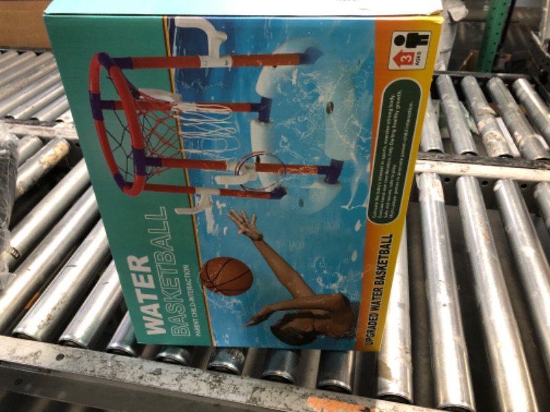 Photo 1 of ***MISSING PARTS***
cbeyook Pool Basketball Hoop Pool Toys for Kids Ages 8-12 4-8 Portable Small Mini Inflatable Pool Basketball Hoop Poolside Water Swimming Pool Games for Adults 3-5 Teens Boys Outdoor Fun Party Bath