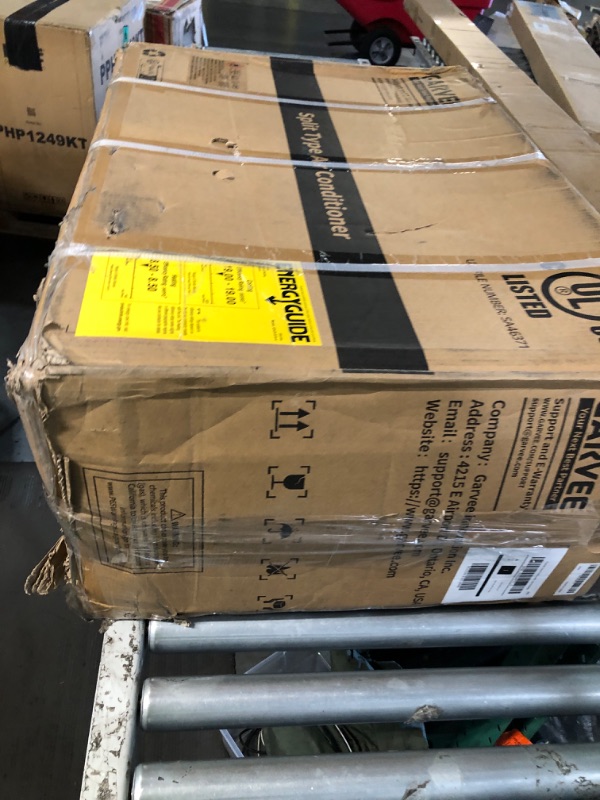 Photo 1 of ***FACTORY SEALED***
Garvee 9000 BTU Mini Split Air Conditioner,19 SEER2 Ductless Inverter AC w/ 115V, Cool Up to 450 Sq. Ft with Heat Pump System,White