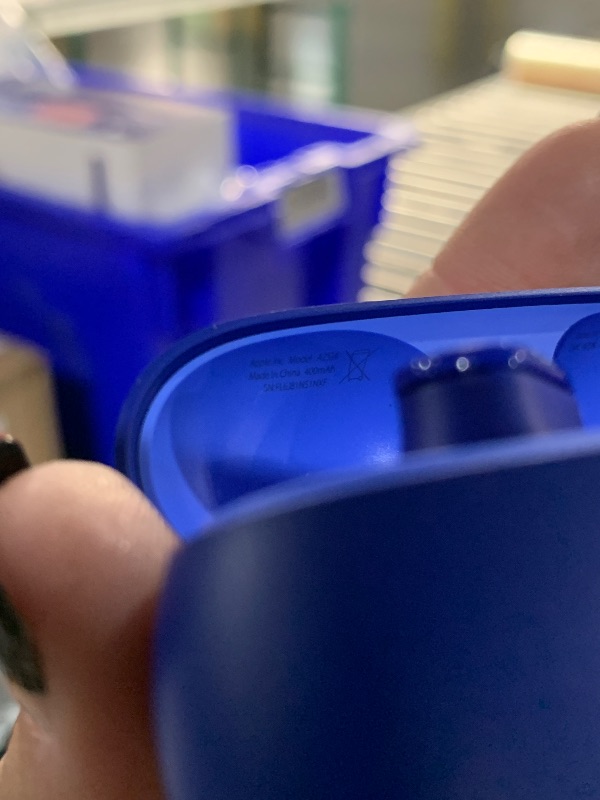 Photo 1 of **might have issues**Beats Studio Buds - True Wireless Noise Cancelling Earbuds - Compatible with Apple & Android, Built-in Microphone, IPX4 Rating, Sweat Resistant Earphones, Class 1 Bluetooth Headphones - Ocean Blue