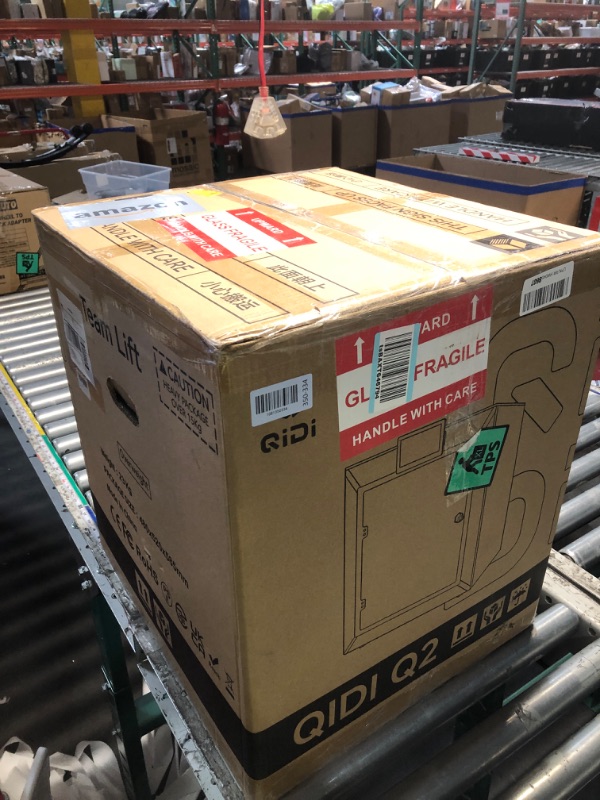 Photo 1 of *** For parts only does not power on ***MINOR DAMAGE ON DISPLAY***
QIDI Q2 3D Printer 2025 Upgrade, Enclosed FDM with 65? Heated Chamber, Ultra Air Filtration, 600mm/s High Speed, AI Camera, Full Auto Leveling, 270x270x256mm Build Volume, from Beginner to