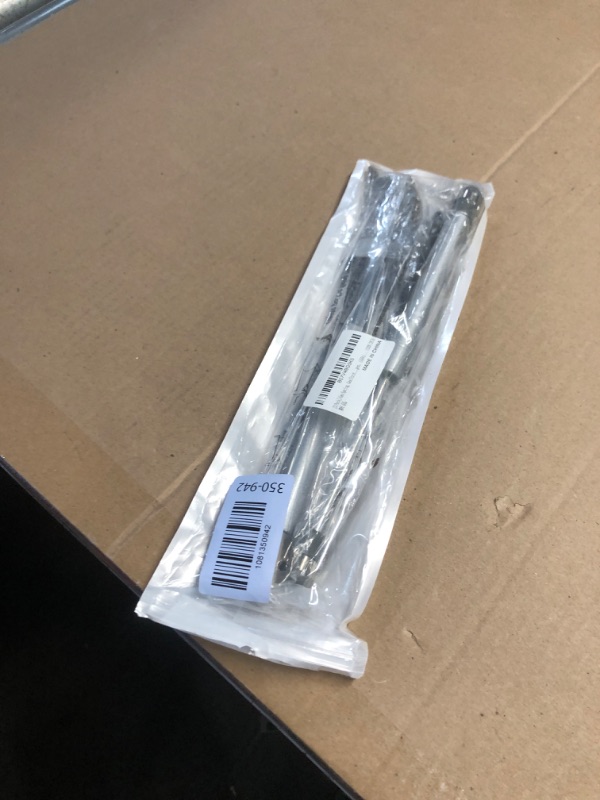 Photo 1 of [2 Pack] Lift Support,Gas Strut,Soft Close Hinges Gas Spring, Lid Support, Kitchen Cabinet Hinges, Toy Box Hinges, Gas Shocks (120N/26lb/12KG)