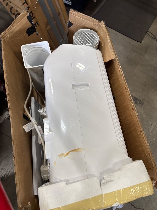 Photo 1 of **Parts Only** ZAFRO Smart Inverter Portable Air Conditioners, 14000 BTU (10000 BTU SACC) Dual Hose Portable AC Unit with Energy Saving/Ultra Quiet(42dB)/Drainage-free Cooling/APP/Remote for Multi-Scenario Use