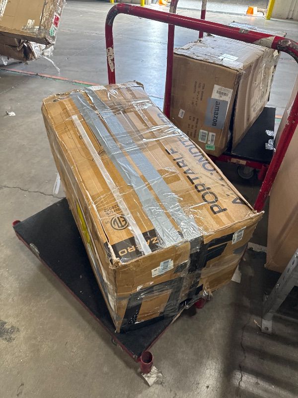 Photo 1 of **Parts Only** ZAFRO Smart Inverter Portable Air Conditioners, 14000 BTU (10000 BTU SACC) Dual Hose Portable AC Unit with Energy Saving/Ultra Quiet(42dB)/Drainage-free Cooling/APP/Remote for Multi-Scenario Use