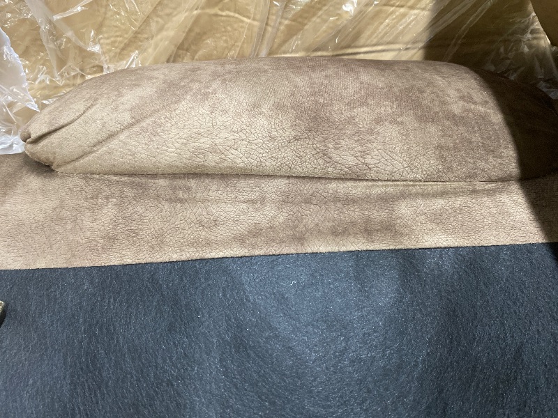 Photo 1 of **PARTIAL SET/1 OF 3 BOXES/2 ARMREST ONLY**** Power Lift Recliner Chair with Extended Footrest for Elderly People, Fabric 7287 (Brown, Medium)