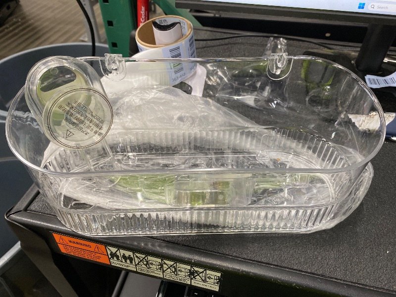 Photo 1 of ***PHOTO AND DESCRIPCION ONLY FOR REFERENCE***
Novabright 1 Pcs No Drill Bathroom Suction Storage Box