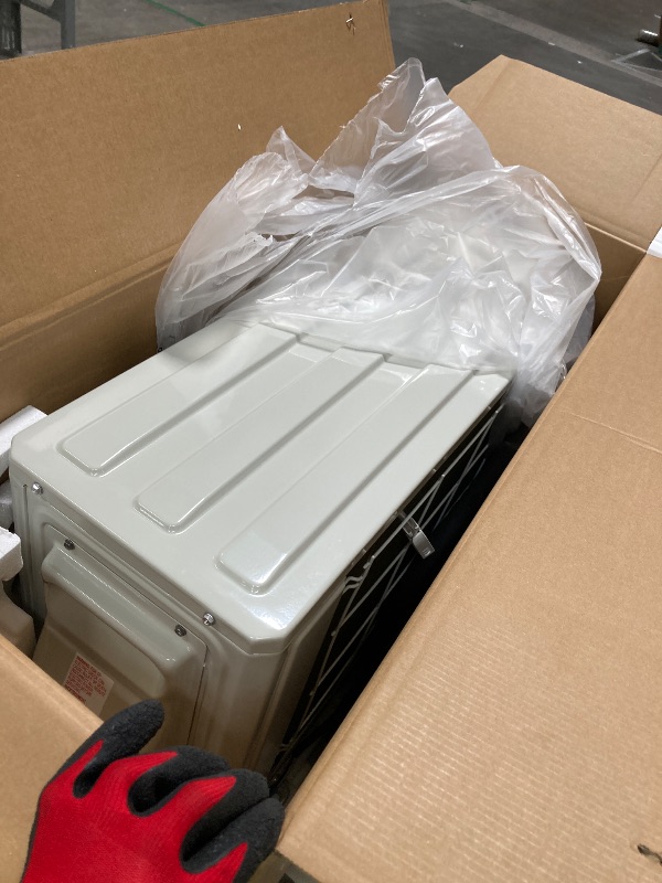 Photo 1 of ***PARTIAL SET/OUTDOOR UNIT ONLY WITH MISSING PARTS*** YITAHOME 12000 BTU Mini Split Air Conditioner Heat Pump System, Wifi Enabled 20 SEER2 115V Inverter Ductless AC Cool Up to 750 Sq. Ft, Compatible with Alexa, Complete Installation Kit, White