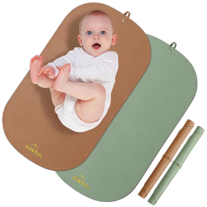 Photo 1 of
Portable Baby Diaper Changing Mat,Soft Faux Leather, Wipeable & Easy to Clean,for Home or Travel, Waterproof, with Storage