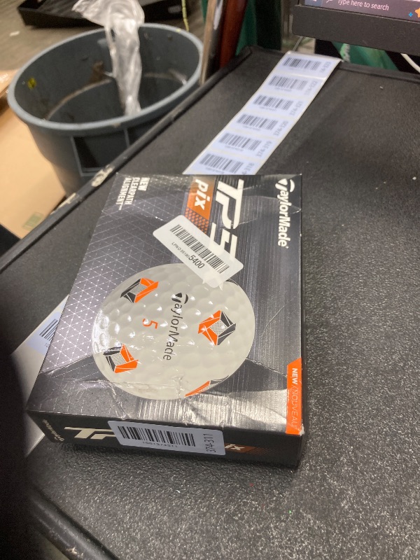 Photo 1 of **MISSING 1 PACK OF 3 BALLS***TaylorMade Golf 2024 TP5X PIX Golf Balls ONE Dozen***MISSING 1 PACK OF 3 BALLS***