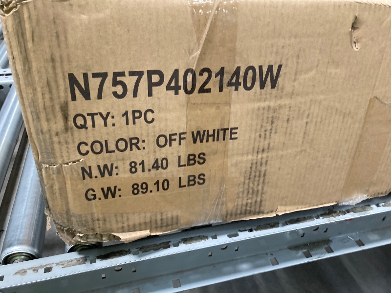 Photo 1 of ***PARTIAL SET/BOX 2 OF 2 ONLY****QUEEN BED OFF WHITE