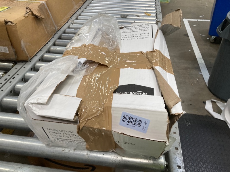 Photo 1 of **OPENED DAMAGED PACKAGES/MISSING PARTS*** Amazon Basics Multipurpose Copy Printer Paper, 20 lb, 8.5 x 11 Inches, 10 Reams (5,000 Sheets), 92 Bright White