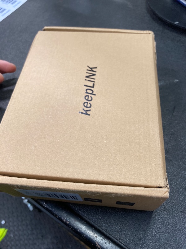 Photo 1 of **LOCKED/PARTS ONLY**keepLiNK 8 Ports 2.5G Switch Smart Web Managed, 8 x 2.5G Base-T & 1 x 10G SFP Slot, Support 802.3ad Static Aggregation, QOS/VLAN/IGMP, Metal Housing Network Ethernet Switch