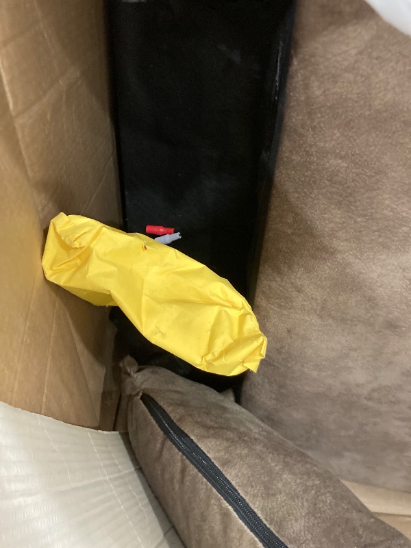 Photo 1 of ***MISSING PIECES -SELLING AS PARTS ONLY*** Oversized Power Recliner Chair for Big and Tall 400 LBS, 25.5" Extra Wide Electric Lift Chair with Heat and Massage, Dual Motor 180° Lay Flat Recliner Living Room Sofa, Velvet Big Lift Recliner