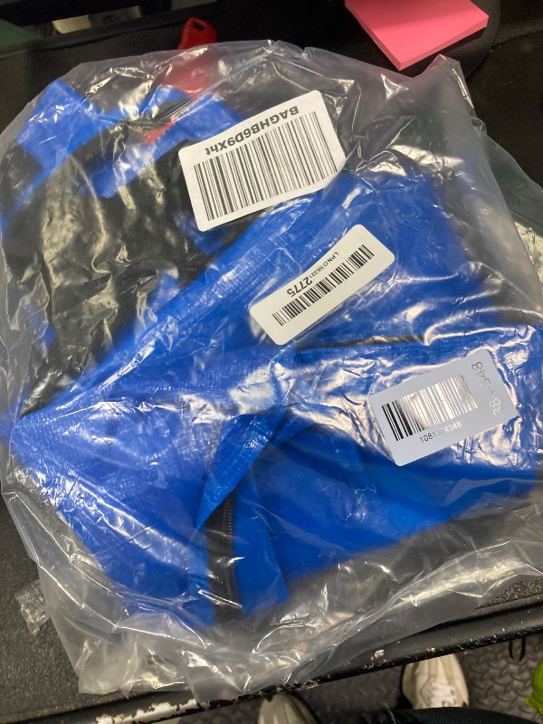 View 2 of ***ONE ONLY*** TAILI Extra Large Moving Bags, ONE Pack Blue Heavy Duty Totes For Storage with Visible Window, Wrap Around Handles, Storage Bags for Space Saving, Alternative to Moving Boxes