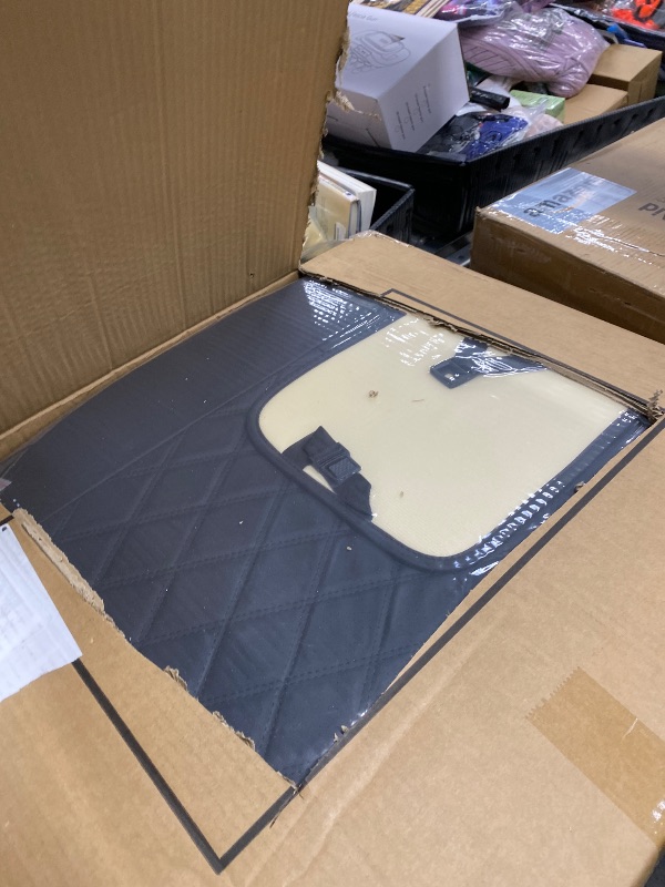 Photo 1 of **LINGVIDO Truck Seat Covers for Trucks, Full Set Front & Rear, Black UNKNOWN MODELS