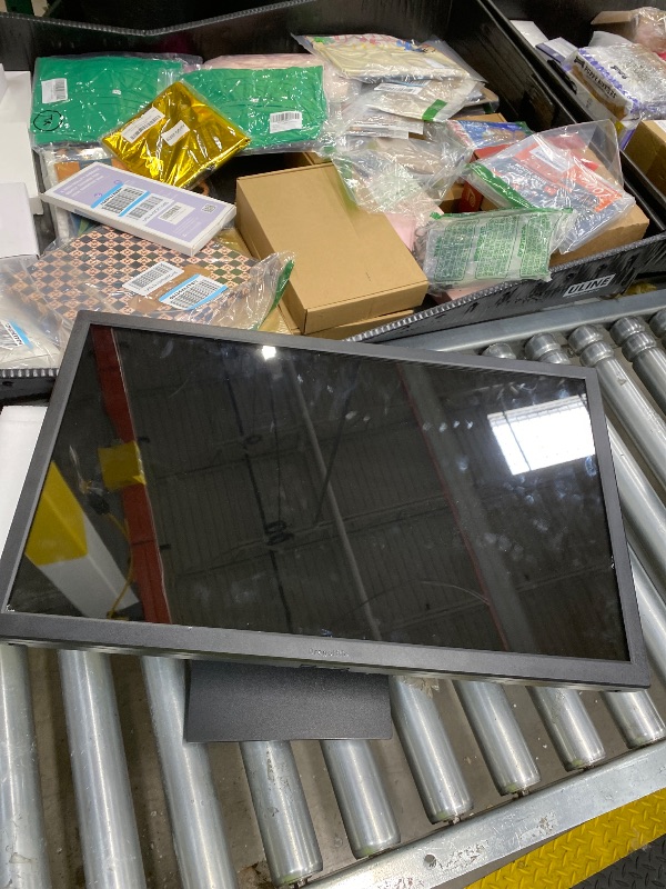 Photo 1 of ***DAMAGED=SELLING AS PARTS ONLY*** 23.8 Inch Touchscreen Monitor FHD 1920x1080P, Height/Pivot/Swivel/Tilt Adjustable Desktop PC Touch Display with Built-in Speakers, HDMI, VGA, Type-B, 75Hz Computer Touch Screen Monitor, VESA, Black