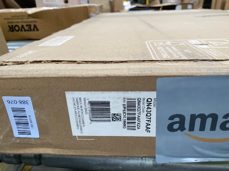 Photo 1 of **** NOP RETURN NO REFOUND****Samsung 43-Inch Class QLED Q7F Series Samsung Vision AI Smart TV (2025 Model, 43Q7F) Quantum HDR, Object Tracking Sound Lite, Q4 AI Gen1 Processor, 4K upscaling, Gaming Hub, Alexa Built-in
