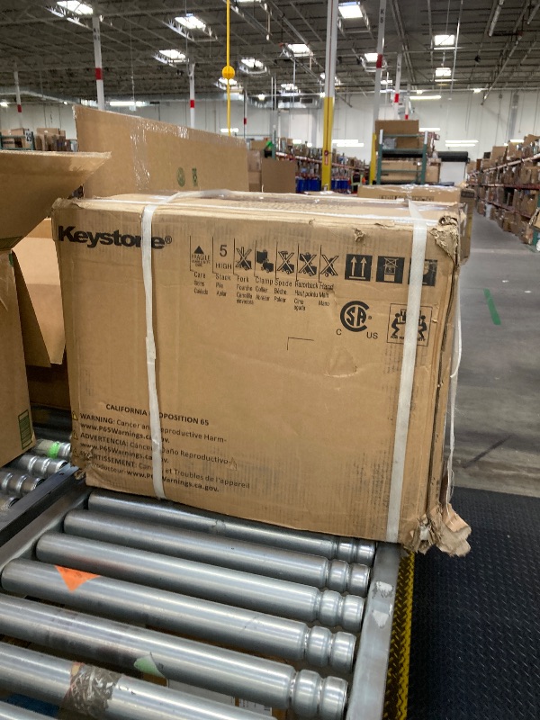 Photo 1 of ***DAMAGED -SELLING AS PARTS ONLY*** Keystone 18,000 BTU 230V Window Mounted Inverter Air Conditioner with Quiet, High Efficiency Operation and Remote, Window AC Unit for Apartment, Living Room, Bedroom, Large Rooms up to 1000-Sq. Ft.