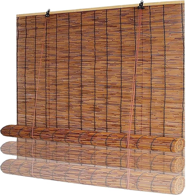 Photo 1 of 
Natural Reed Fencing,4FT X 16.4FT Reed Screen Balcony Reed Fence Bamboo Screen Fencing for Outdoor Backyard Patio?Brown?
Size:1 Pack 4FTx16.4FT
