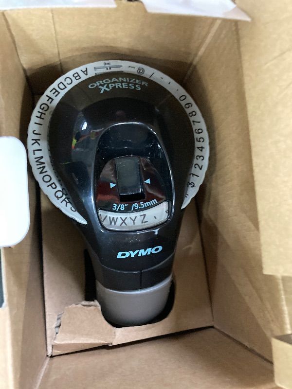 Photo 1 of ***NO LABEL TAPE INCLUDED***DYMO Embossing Label Maker, Includes 3 DYMO Label Tapes, Organizer Xpress Pro Starter Kit - Ergonomic Design, For Home DIY & Crafting***NO LABEL TAPE INCLUDED***