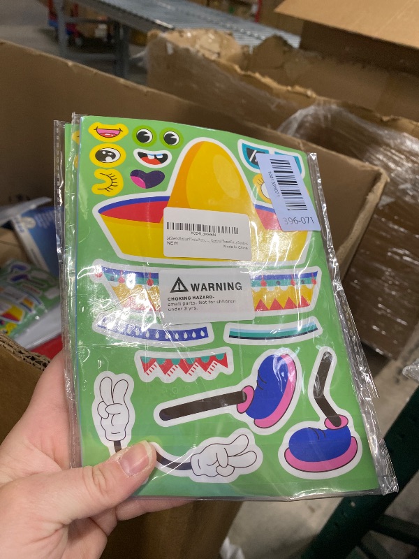 Photo 1 of **2 PACKS--24 Sheets Mexican Fiesta Party Stickers, Cinco De Mayo Sticker, Make Your Own Mexican Carnival Stickers, Carnival Themed Party Supplies
