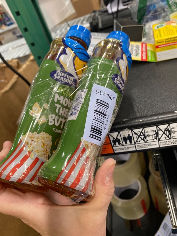 Photo 1 of **2 BOTTLES**Kernel Season's Movie Theater Butter Olive Oil, Popcorn Oil, 13.75 Ounce