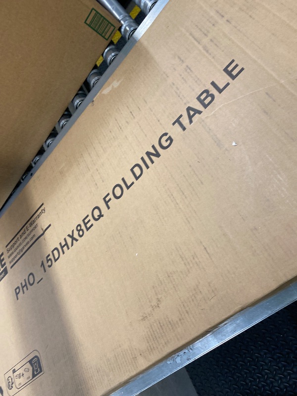 Photo 1 of ***TABLE ONLY*** IDEALHOUSE Portable Folding Table, Beige