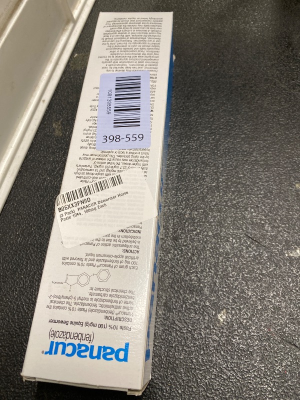 View 2 of (3 Pack) PANACUR Dewormer Horse Paste 10%, 100mg Each