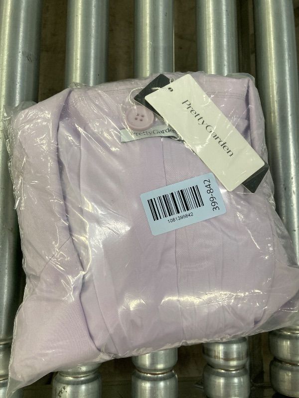 Photo 1 of ***DAMAGE -DIRT SPOT SEE PHOTO -SELLING AS IS *** PRETTYGARDEN Women's 2026 Fall Long Blazer Jackets Long Sleeve Lapel Pockets Loose Fit Work Casual Blazers Outerwear (Purple,XX-Large)