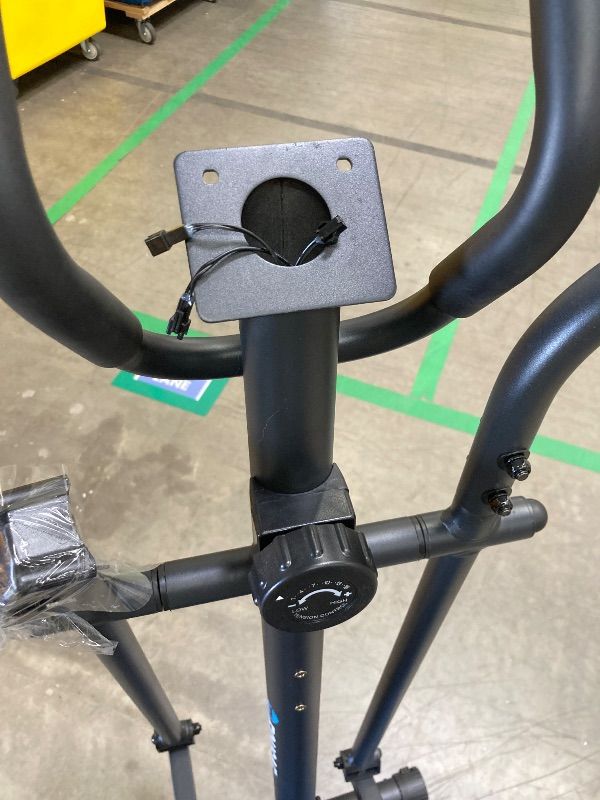 Photo 1 of ***DAMAGE -MISSING PART -SELLING AS IS **** FOUSAE Elliptical Exercise Machine, 16-Level Magnetic Resistance Elliptical Machine for Home Trainer with Hyper-Quiet Drive, 15.5IN Stride, 350LBS Weight Capacity